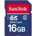 SanDisk Class 2 SDHC 16GB Flash Memory Card