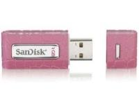 SanDisk Cruzer Gator 2GB Pink USB Flash Drive