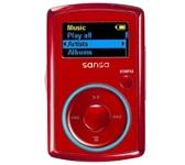 SanDisk Sansa Clip 2GB Red Media Player