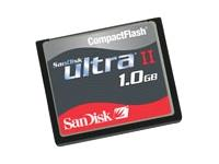 SanDisk ULTRA II 1GB Flash Memory Card