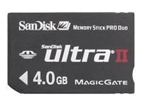 SanDisk Ultra II Memory Stick Pro Duo Mobile 4GB Flash Memory Card