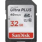 SanDisk Ultra PLUS SDXC and 32GB Memory Card