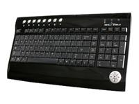 Seal Shield SILVER SURF Smart Card Reader and Multimedia Keyboard