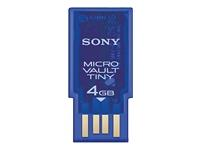 Sony USM4GH Micro Vault Tiny 4GB USB Flash Drive