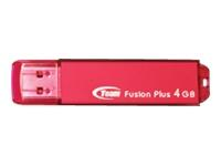 Team Group Fusion PLUS II 4GB Red USB Flash Drive