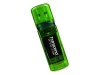 Transcend Information JetFlashV35 4GB Green Apple USB Flash Drive