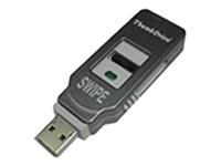 Trek 2000 ThumbDrive Swipe 128MB USB Flash Drive