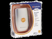 Verbatim SmartDisk Portable 120GB Hi-Speed USB External Hard Drive