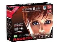 Visiontek 512MB DDR2 ATI Radeon HD3450 Pro Graphics Card