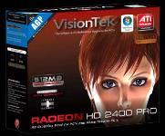 VisionTek Radeon HD 2400 PRO AGP DDR2 512MB Graphics Card