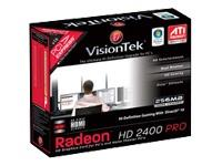 VisionTek Radeon HD 2400 PRO PCIE GDDR2 256MB Graphics Card