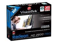 VisionTek Radeon HD 2600 PRO 256MB AGP 8x Graphics Card