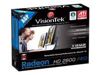 VisionTek Radeon HD 2600 PRO 512MB AGP 8X Graphics Card