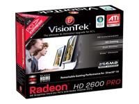 VisionTek Radeon HD 2600 PRO PCIE DDR2 256MB Graphics Card