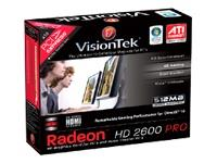 VisionTek Radeon HD 2600 PRO PCIE GDDR2 512MB Graphics Card