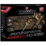 VisionTEK Radeon HD 3650 AGP GDDR2 512MB Graphics Card