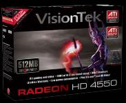 VisionTek Radeon HD 4550 512MB PCIE Graphics Card