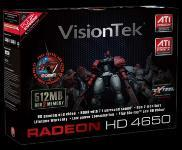 VisionTek Radeon HD 4650 PCIE DDR2 512MB Graphics Card