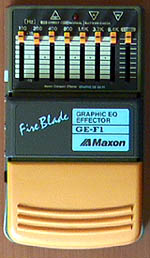 Maxon Graphic EQ Effector GE-F1