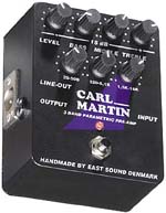 Carl Martin 3 Band Parametric EQ/Preamp