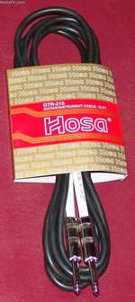 Hosa Traditional Guitar Cable - 10 ft. GTR-210