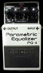 Boss Parametric Equalizer PQ-4