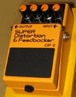 Boss Super Distortion & Feedbacker DF-2