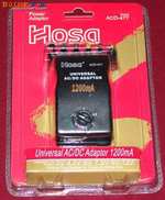 Hosa Universal AC/DC Power Adaptor ACD-477