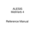 Download documentation for Alesis Midi Verb 4