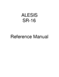 Download documentation for Alesis Drum Machine SR16