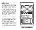 Download documentation for DigiTech Envelope Filter 440