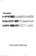 Download documentation for Alesis Drum Machine HR16