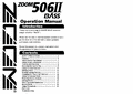 Download documentation for Zoom  506II Bass