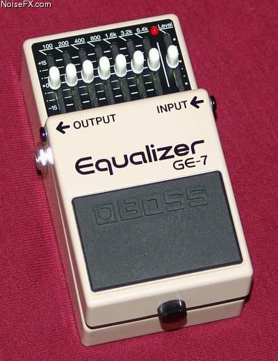 Boss Graphic Equalizer GE-7