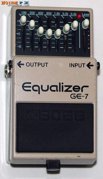 Boss Graphic Equalizer GE-7