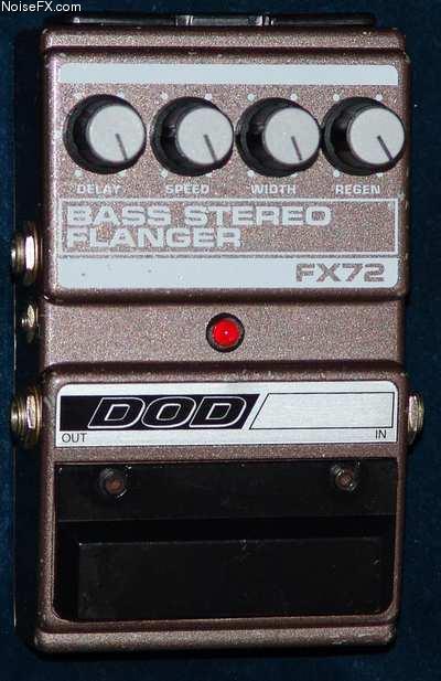 DOD Bass Stereo Flanger FX72