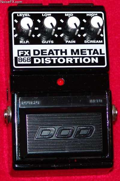 DOD Death Metal Distortion FX86B