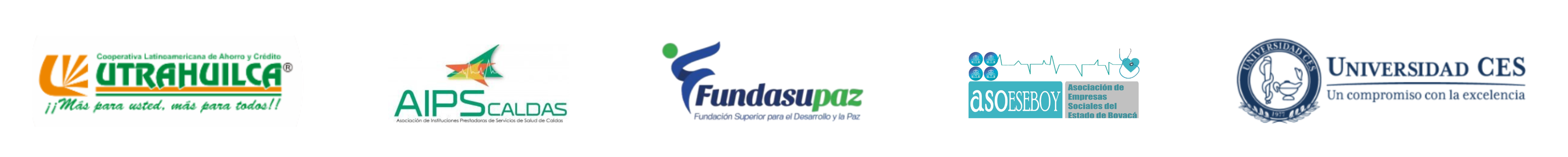 UTRAHUILCA, AIPS Caldas, Fundasupaz, ASOSEBOY y Universidad CES