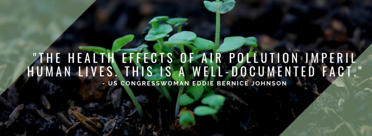 Quote "The health effects of air pollution imperil human lives. This is a well-documented fact." (Eddie Bernice Johnson)