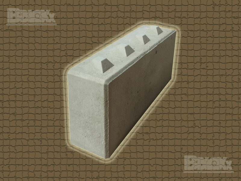 Beton-Systemstein, (LxBxH): 1.600 x 400 x 800 mm mit Verzahnung, Beton-Systemstein, Beton-Legostein
