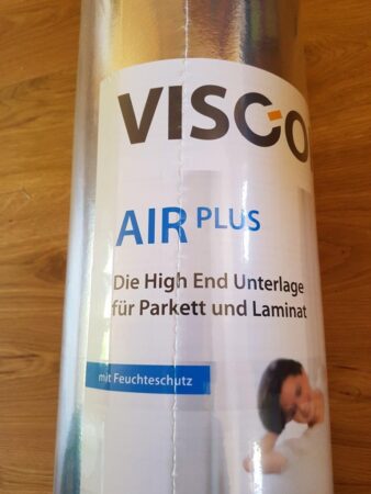 Viscoh Air Plus Trittschalldämmung für Laminat & Parkett