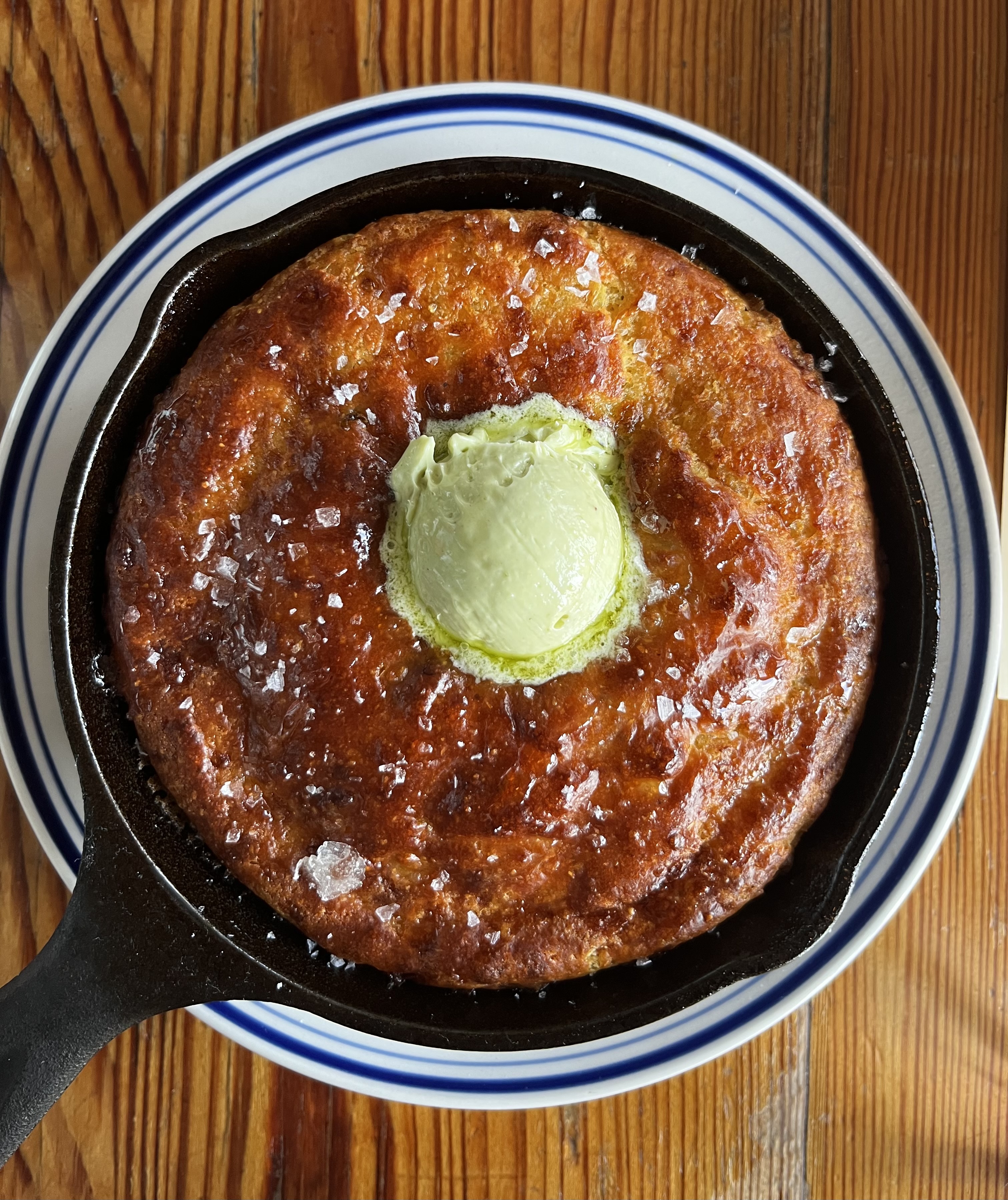 Cast Iron Cheddar Cornbread