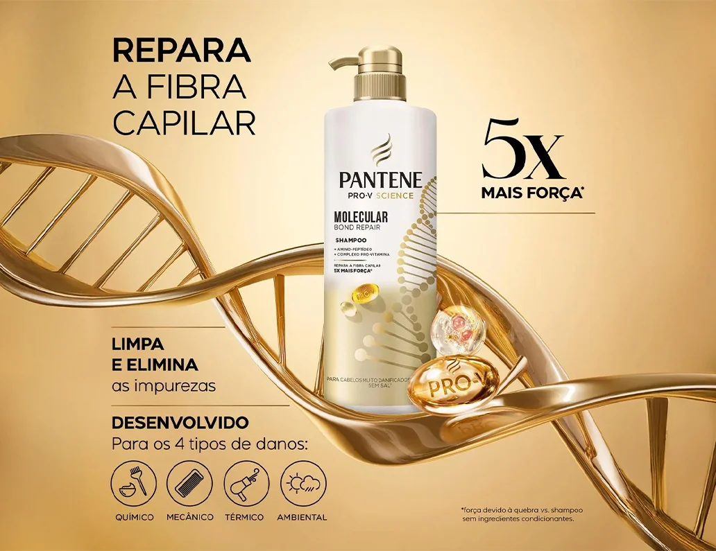 Pantene - repara a fibra capilar