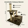 Arranhador Colossus Marrom  - imagem 1