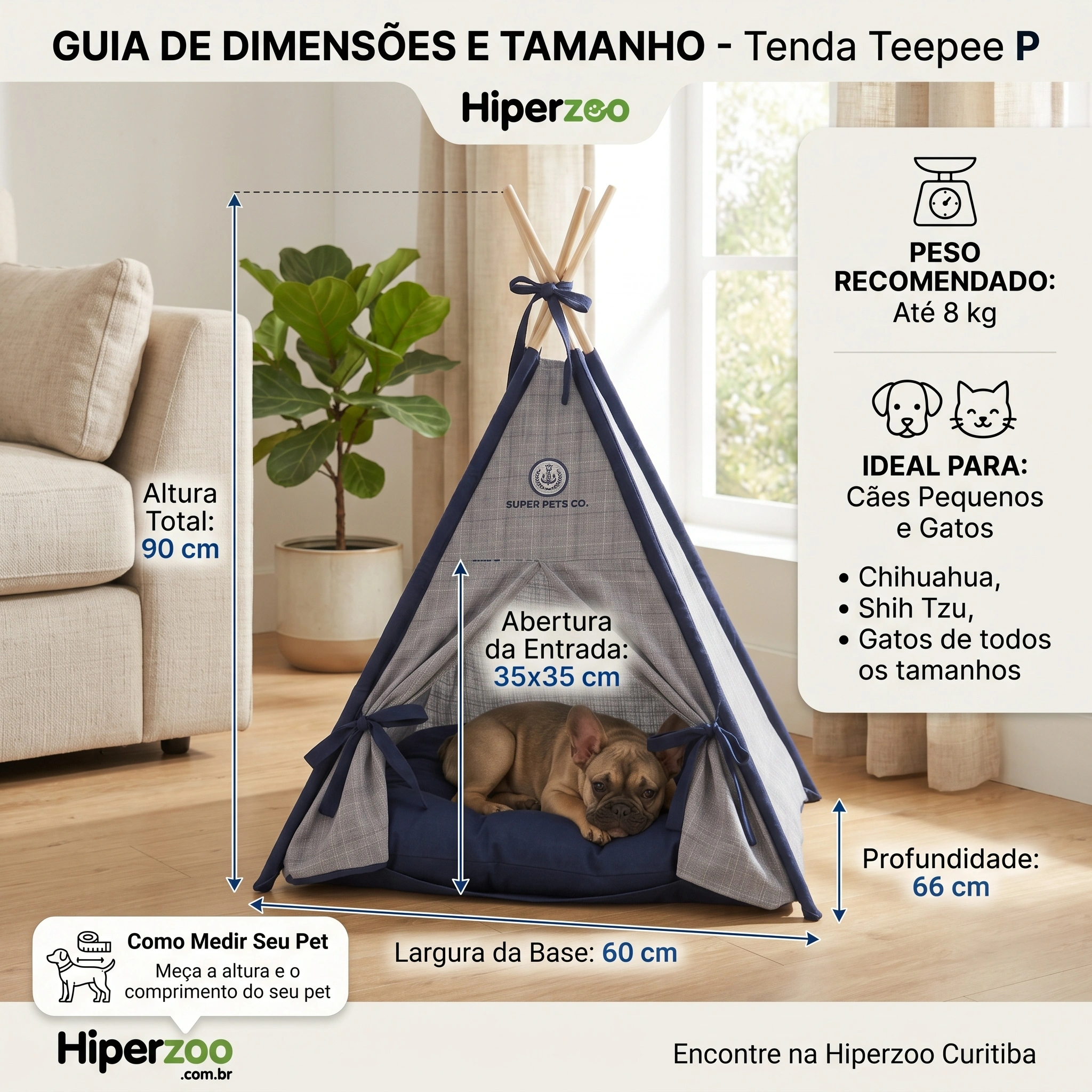Tenda Dakota Azul P  - imagem 4