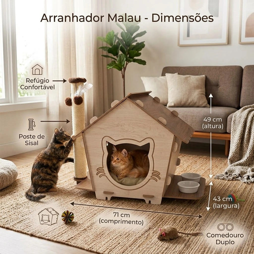Arranhador Malau  - imagem 2