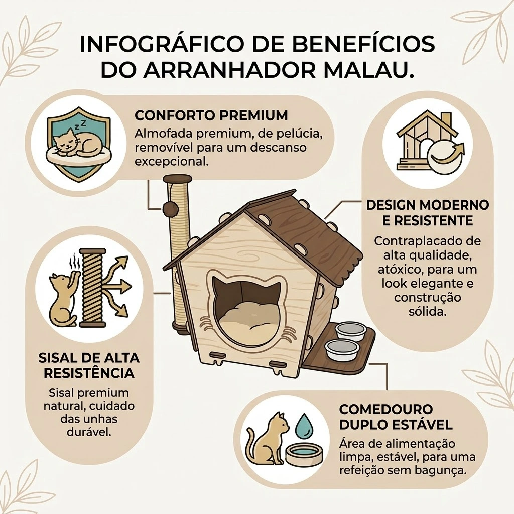 Arranhador Malau  - imagem 3