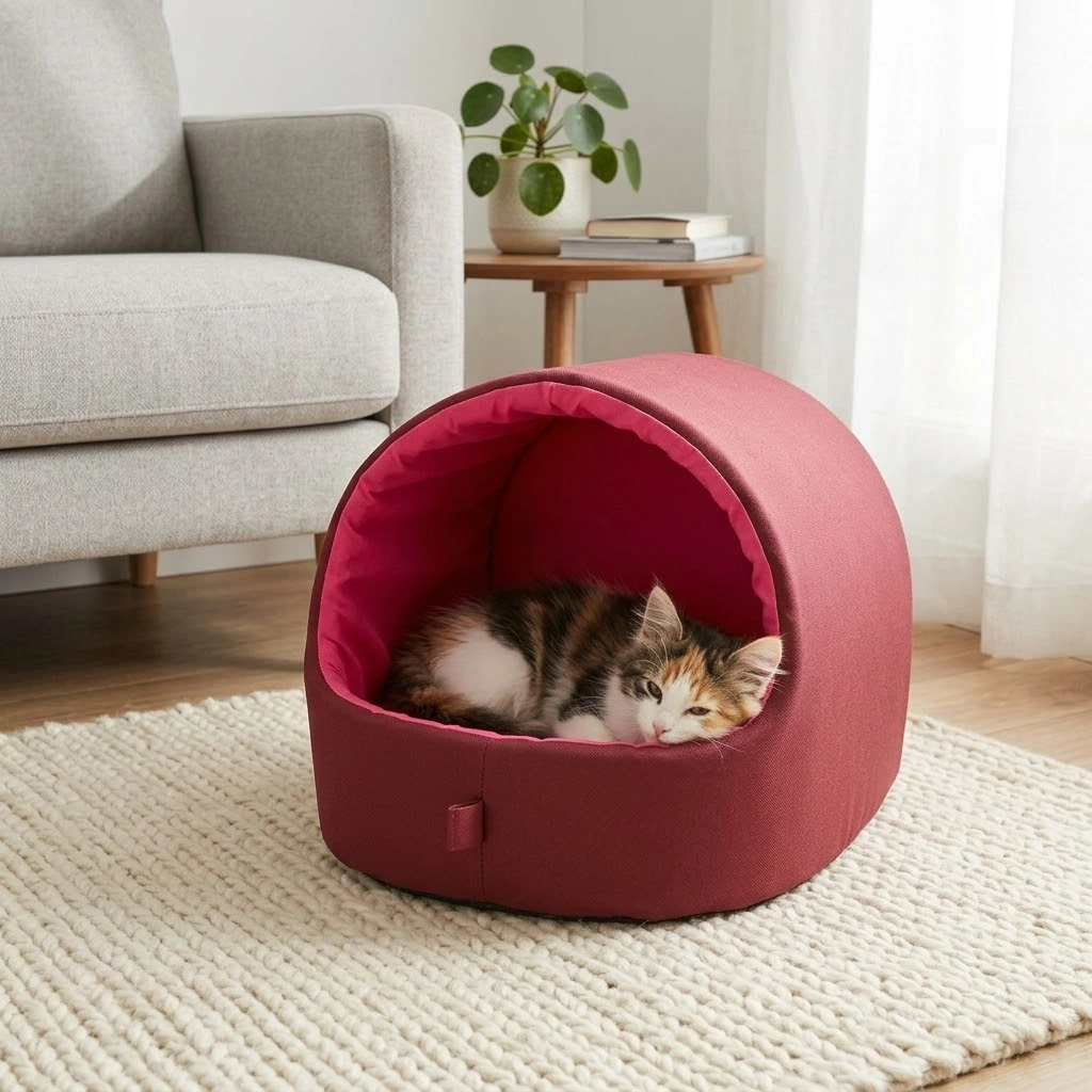 Cama Iglu Emborrachada Tamanho M Rosa  - imagem 2