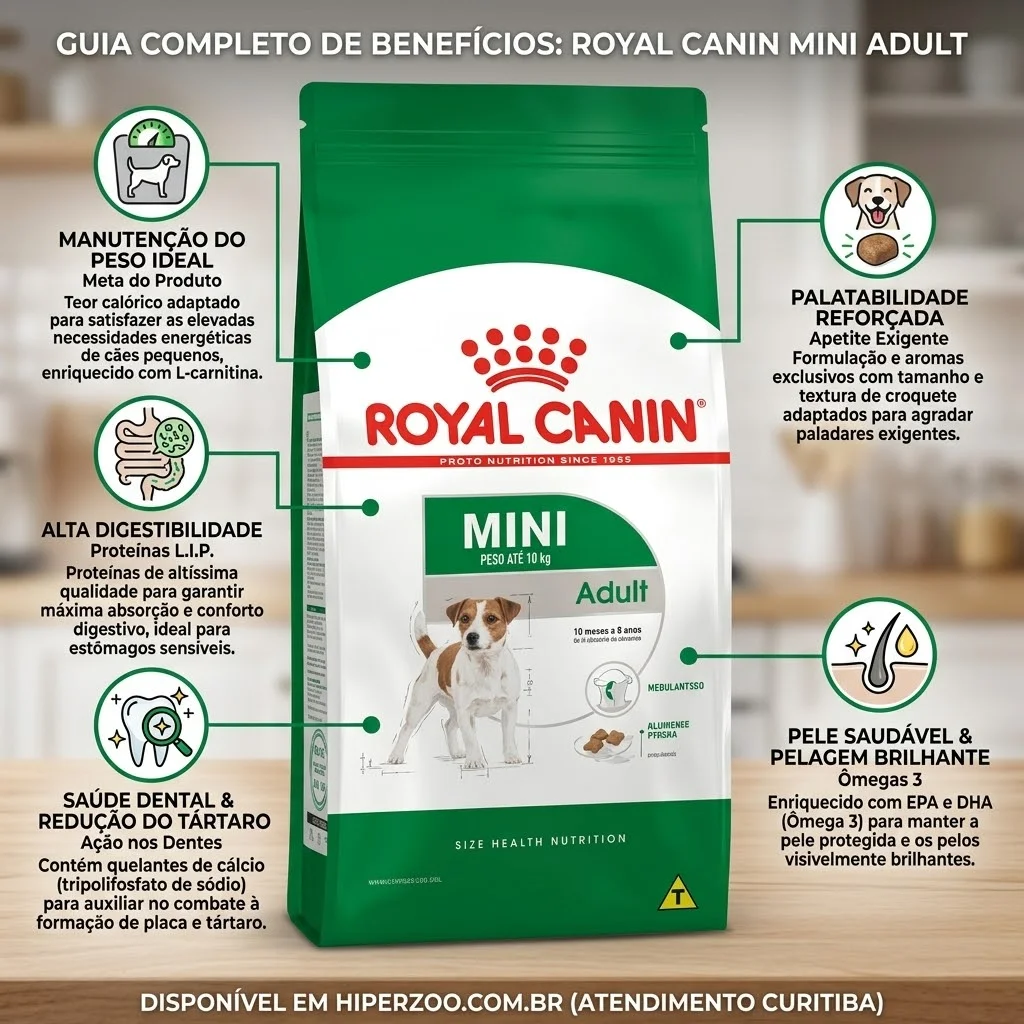 Ração Royal Canin Mini para Cães Adultos Raças Pequenas - 7.5Kg - imagem 2
