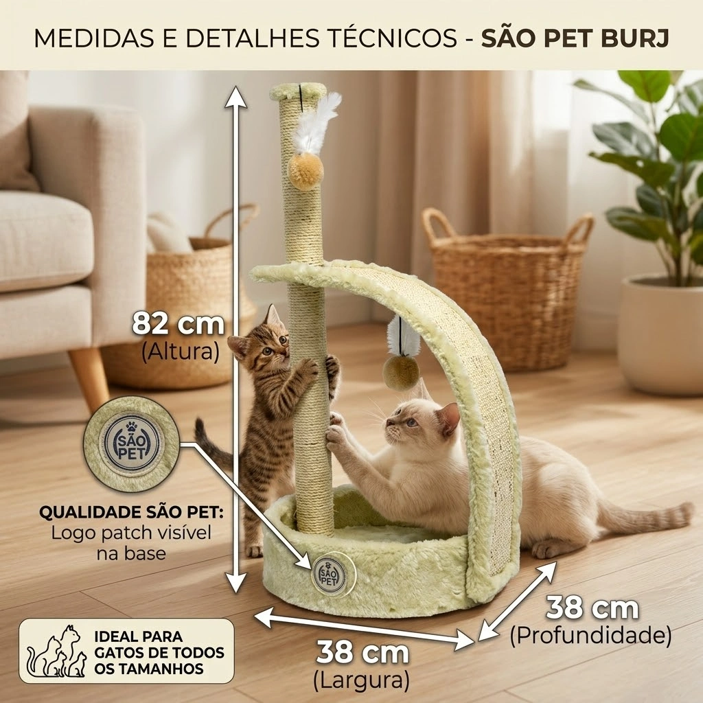 Arranhador São Pet Burj  - imagem 2